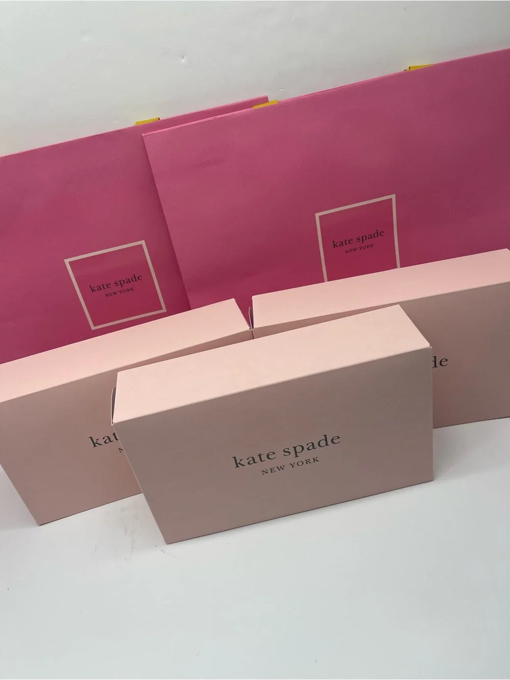 Kate Spade New York Empty Gift Boxes Set of 3 Authentic New Rectangular Boxes
